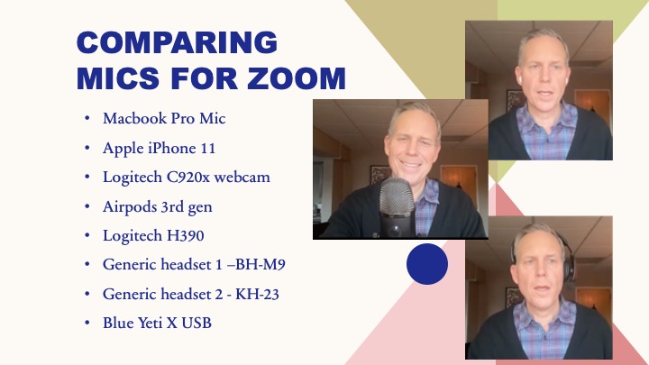Comparing Mics For Zoom 2023